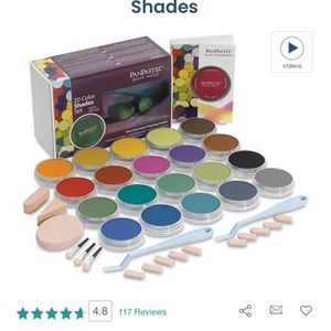 Pan pastel color set